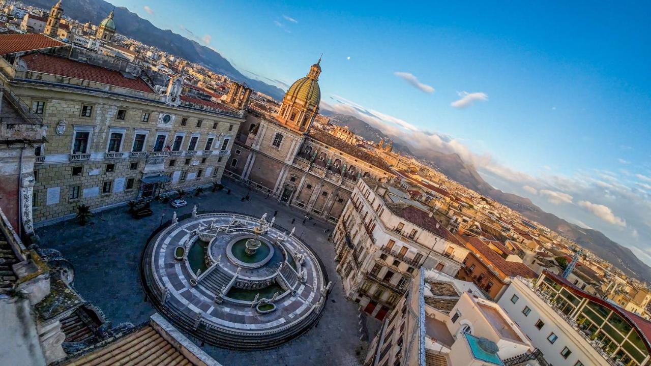 パレルモSolemar Sicilia - Palazzo Vetranoアパートメント エクステリア 写真